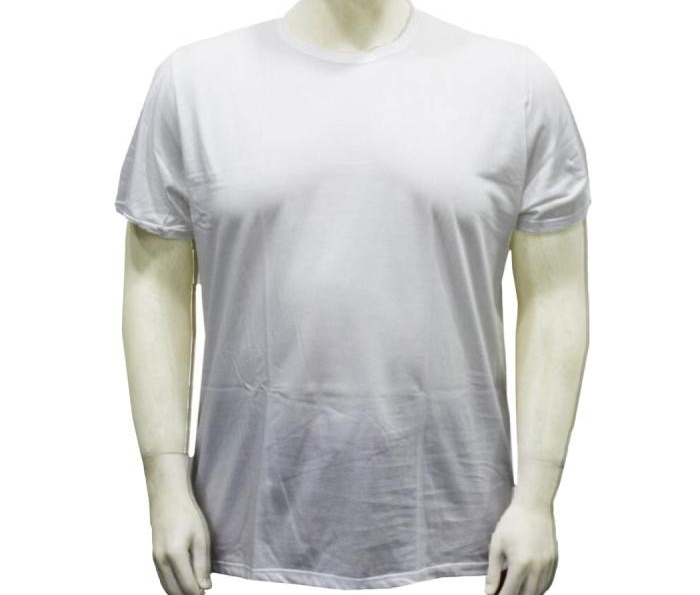 Elastična majica za močnejše postave 20Nodi 9002 bela 3xl do 10xl