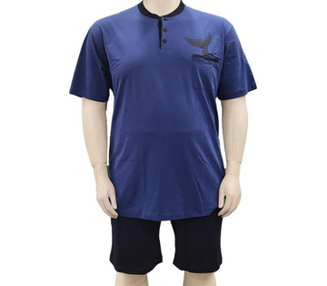 Poletna pižama za močnejše postave 20Nodi Favonio 3xl do 10xl