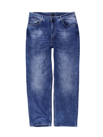 PLUSWEAR JEANS HLAČE 501 stone wash velikosti 42/32 do 60/32
