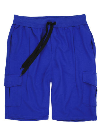 KRATKE HLAČE ROYAL BLUE cargo videz LV-2011 3xl do 8xl